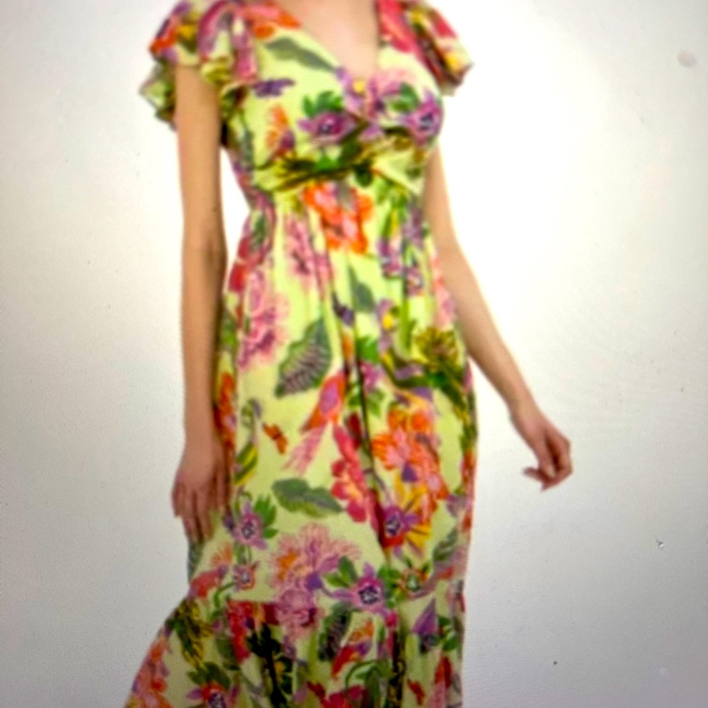 Banjanan Lizzie dress in paradise